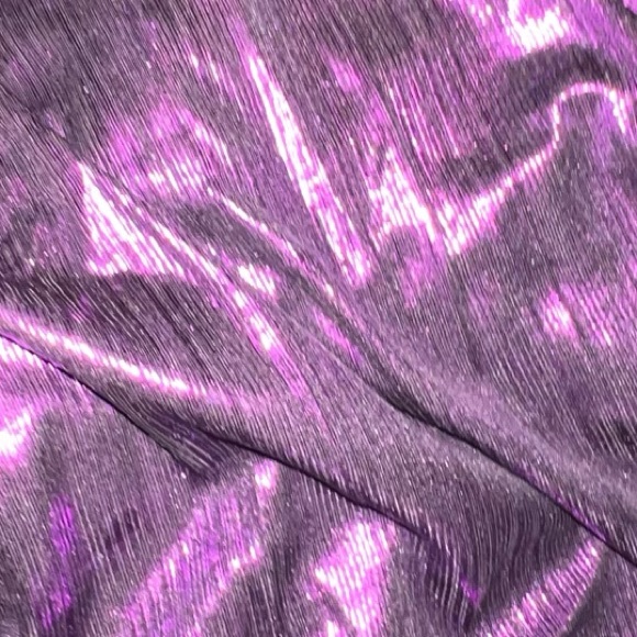 Love And Lemonade Purple One Shoulder Mini Dress W/Train NWT Medium Prom - Picture 7 of 16